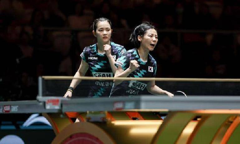 韩国队险胜法国队,张本智和统治全场 韩国队险胜法国队,张本智和统治全场