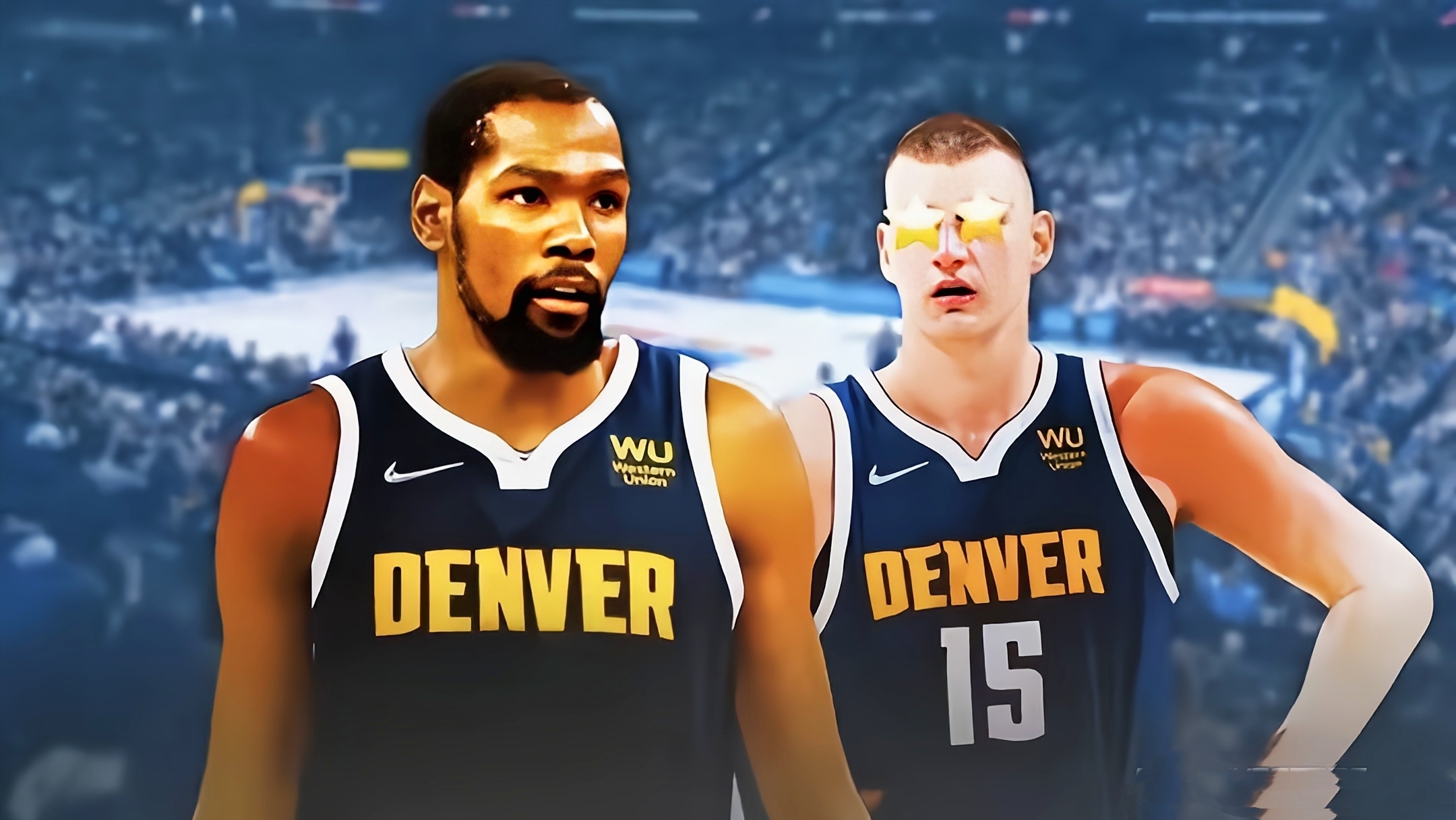 尼克斯碾压掘金，杜兰特扛起全队